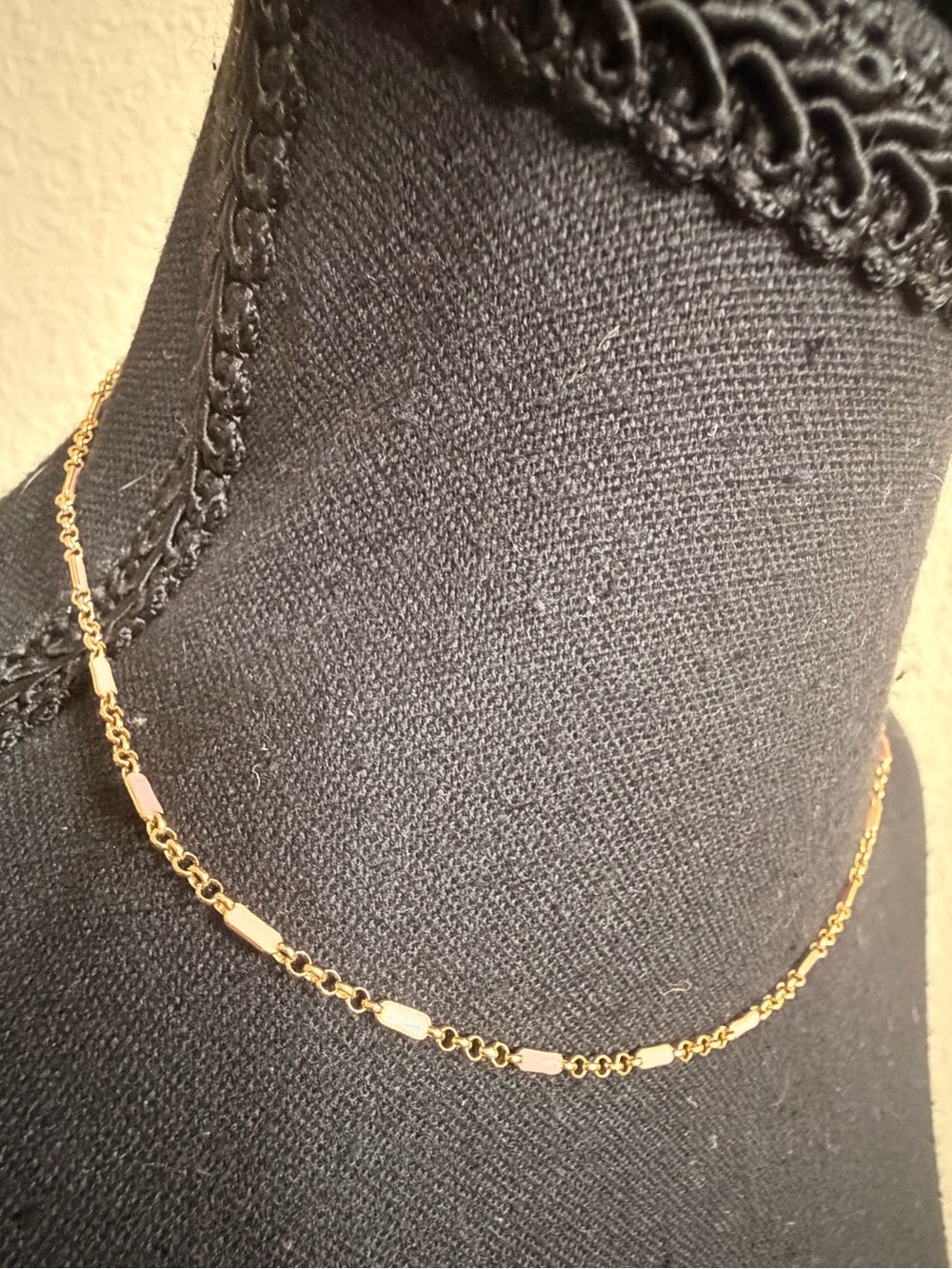 Gorjana Gold Station Link Necklace - Picture 6 of 6